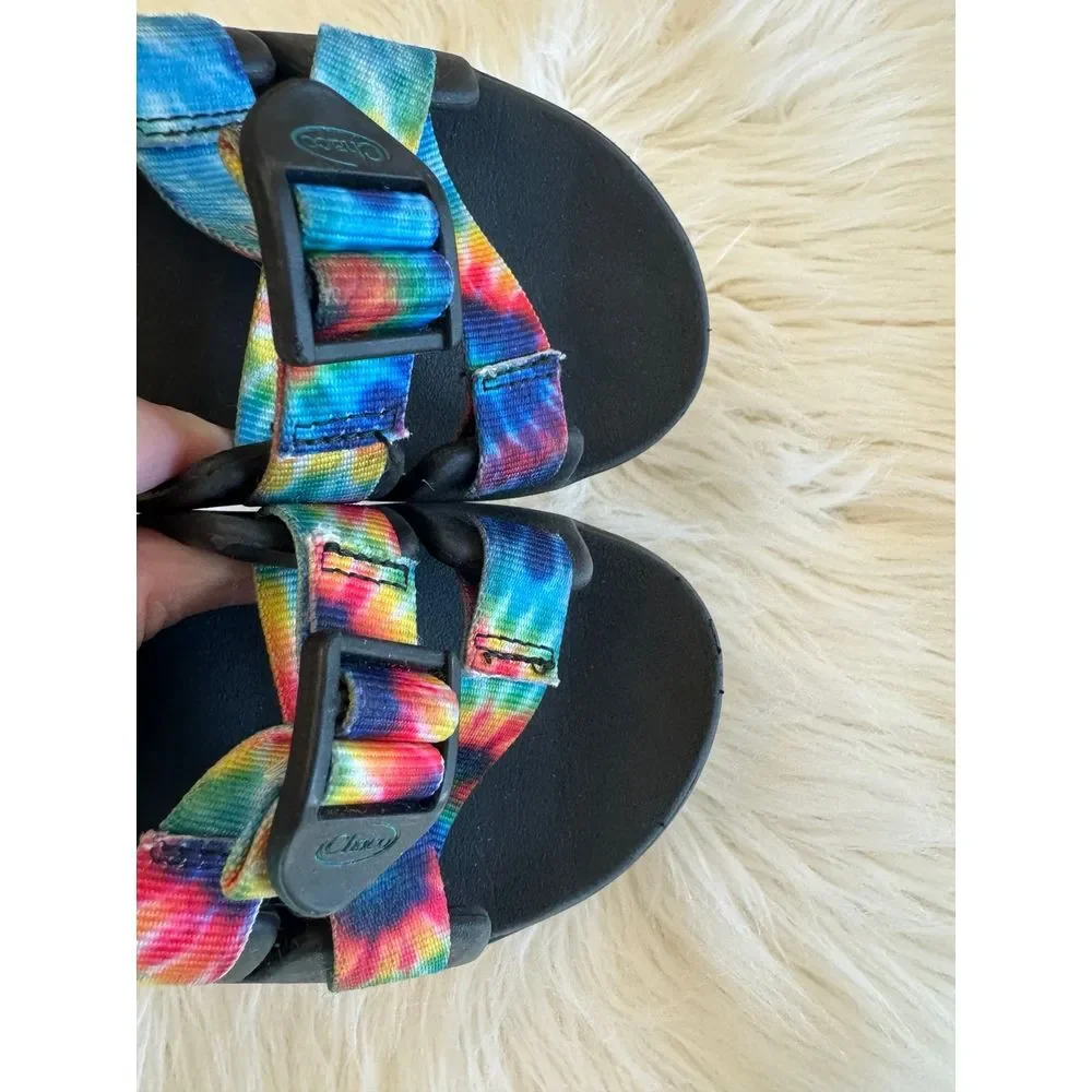 Chaco rainbow colored slides‎ size 1